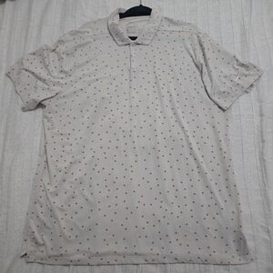 Nike Dri-Fit Floral Microprint Golf Polo - XL